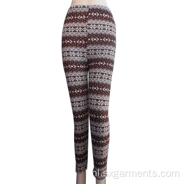 Lady&#39;s 98%polyester 2%Spandes leggings